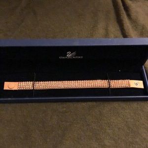 Rose gold Swarovski bracelet